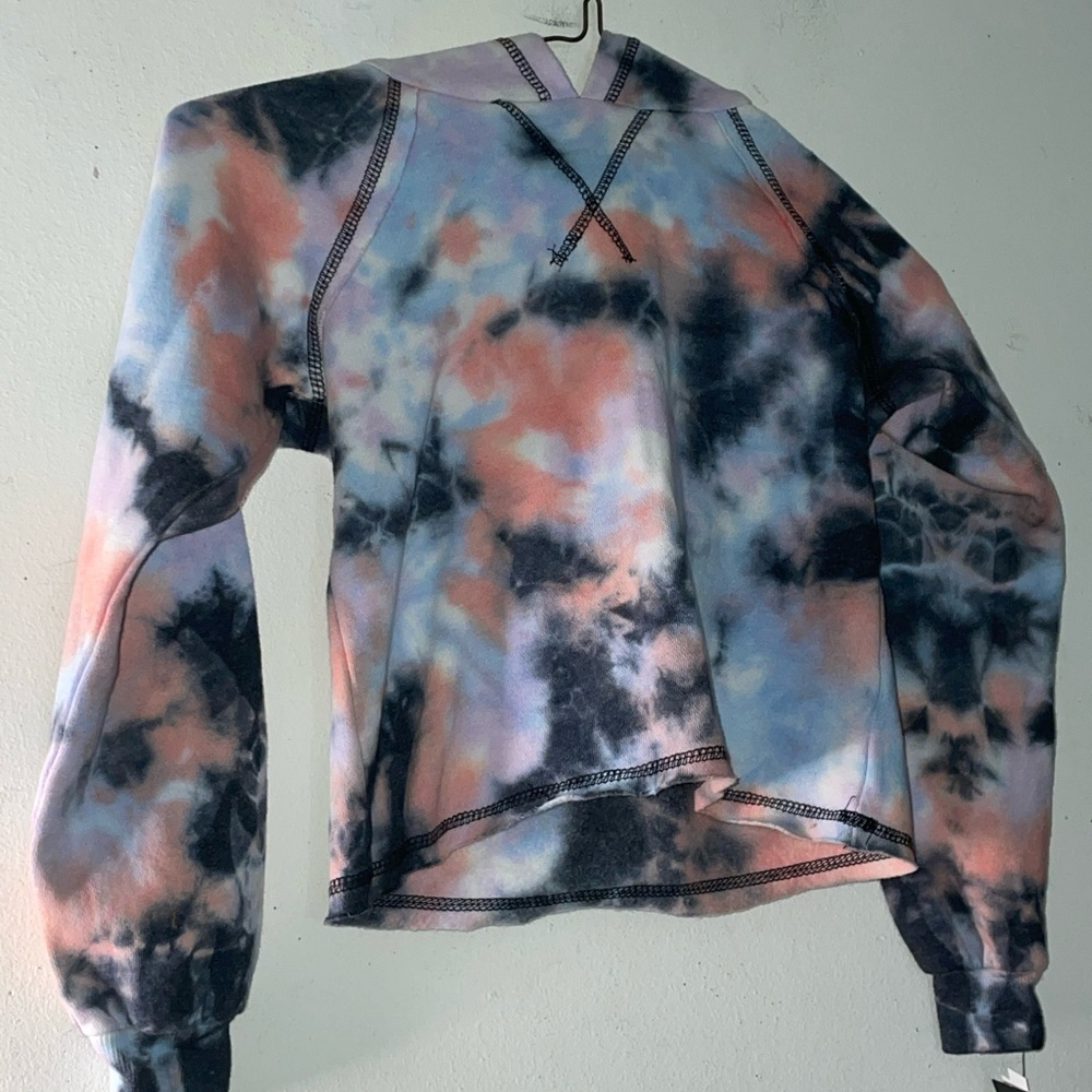 Kids Multicolored hoodie.